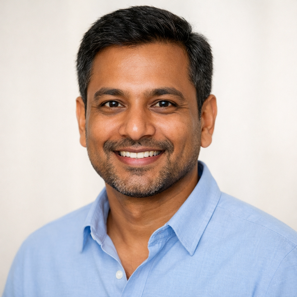 Happy customer with pet